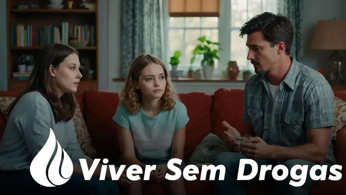 Orientação familiar sobre drogas: como apoiar quem você ama em momentos difíceis
